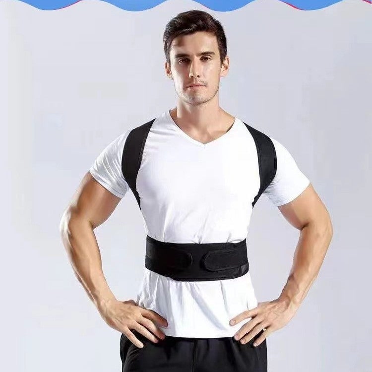 Sitting Orthosis Orthosis Belt Keel Support Back Fixed Orthosis Belt Open Shoulder Anti-Kyphosis Orthosis Correction Belt - Image 2